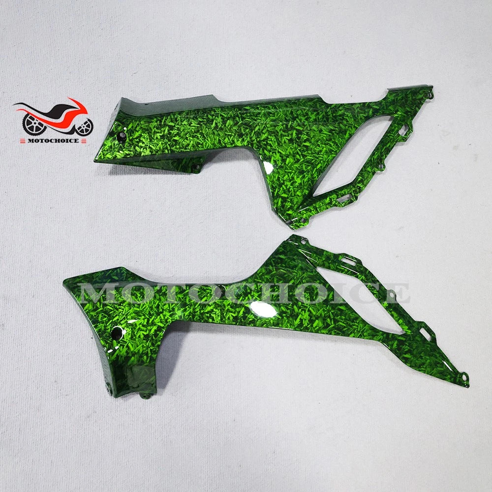Forged Carbon Fiber ABS Fairing Kit + Tank for Kawasaki Ninja ZX6R (2007–2008)
