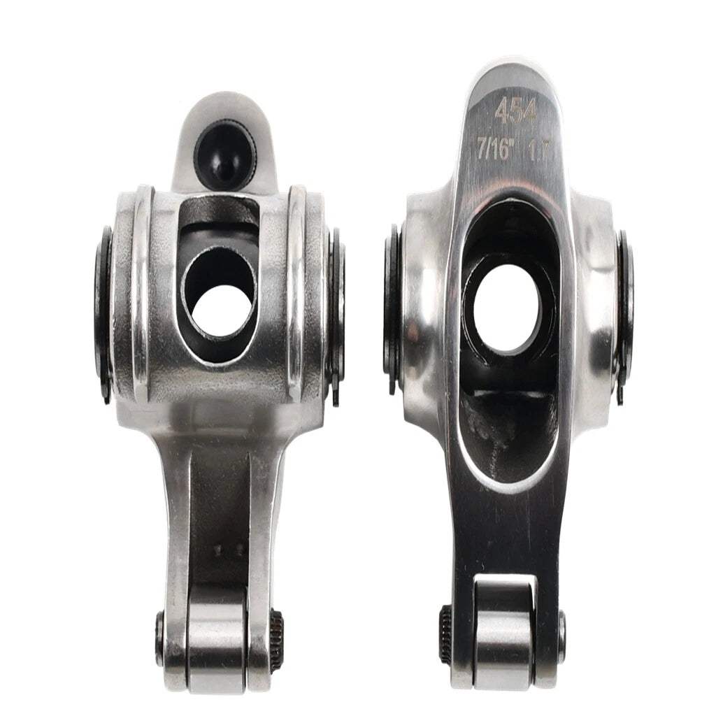 Set of 16 Stainless Steel Roller Rocker Arm Nuts for BBC 454 396 427 (1965–2000)