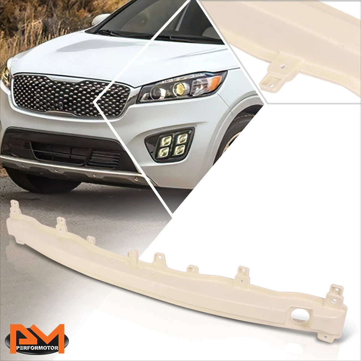 Fog Light Bezel Cover for Toyota Prius (2004–2009) Black