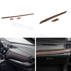 Peach Wood ABS Console Dashboard Panel Stripe Cover for Honda CR-V (2017-2022)