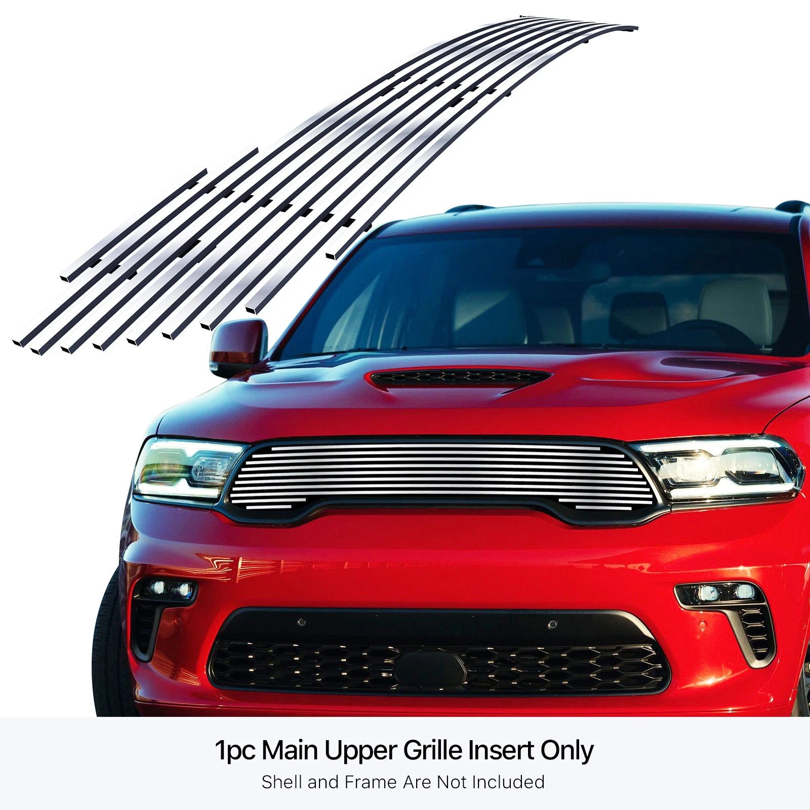 Stainless Chrome Billet Grille Insert for Dodge Durango (2021-2024)