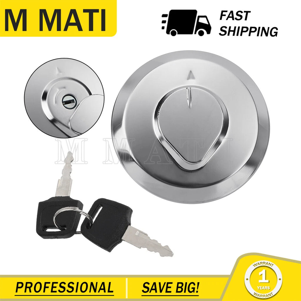 Fuel Gas Tank Cap & Keys Set for Honda CB650 CB650C CB750C CB900C (1980–1982)