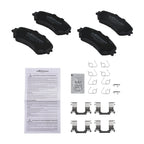 Front Brake Pads Set of 4 for Nissan Qashqai Rogue (2014–2019) D1737 P-1737