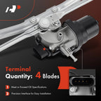 Wiper Motor & Linkage Assembly for Jeep Wrangler JL Gladiator (2018–2023)