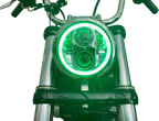 5.75" Headlamp with Mounting Ring - Chrome for Custom Dynamics (PG-575-C)