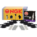 Set of 8 NGK Ignition Coils & Ruthenium HX Spark Plugs for Cadillac Chevy GMC