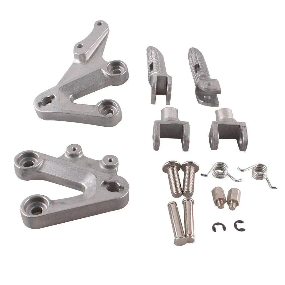 CNC Driver Front Footpeg Rest Pedal Brackets for Suzuki GSXR1000 (2003-2004)