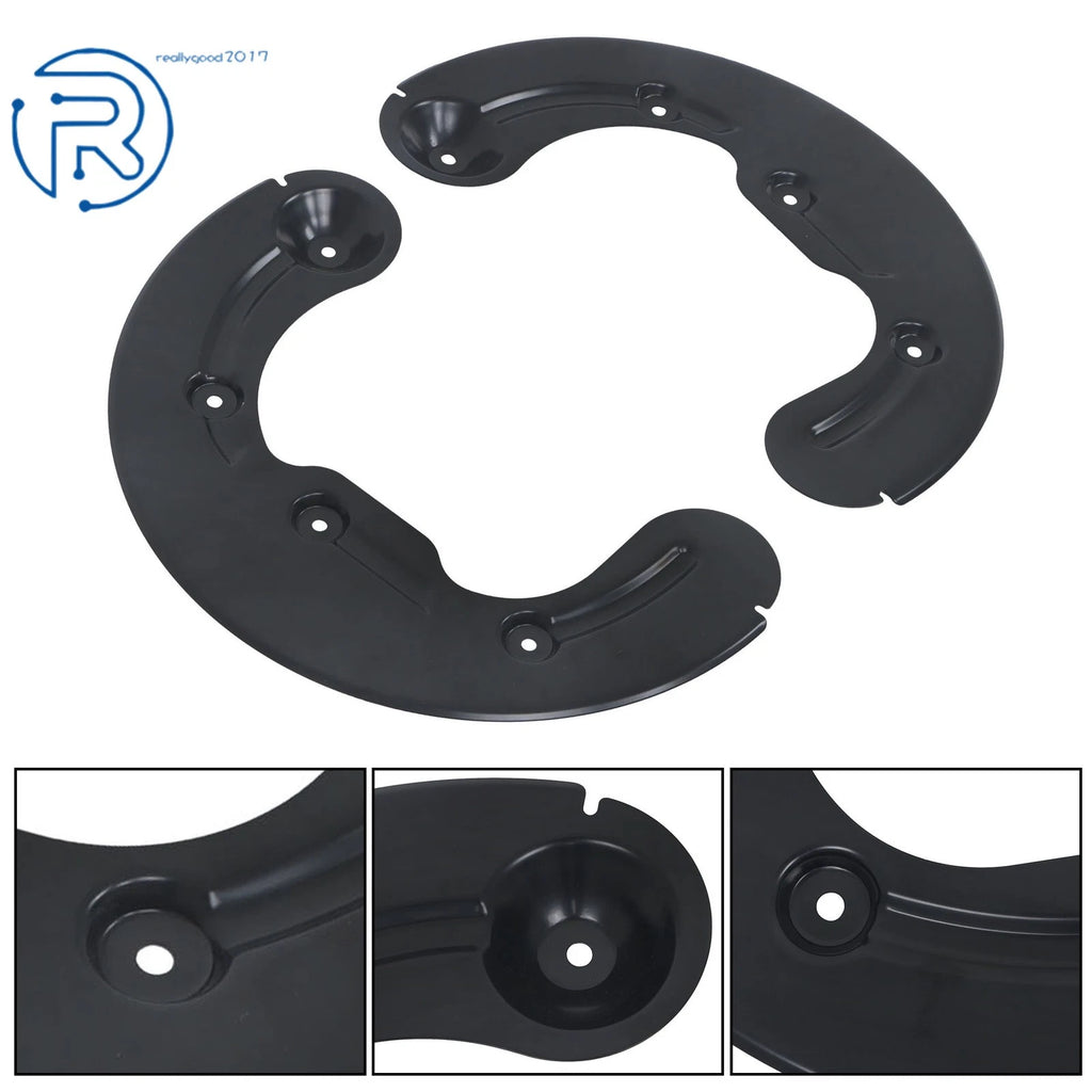 Set of 2 Front Brake Backing Plates for Ford F-150 (2004–2008)