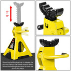 Adjustable Hydraulic Floor Jack 4000lbs Capacity for Universal Use (2011–2017)
