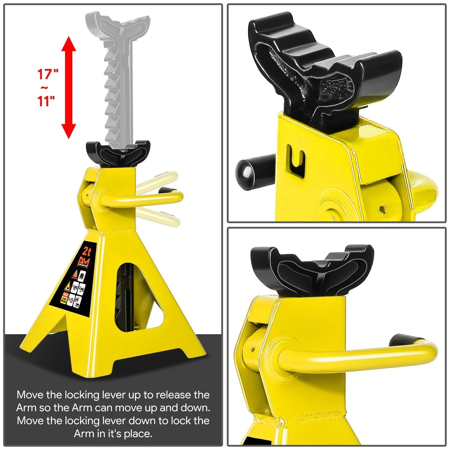 Adjustable Hydraulic Floor Jack 4000lbs Capacity for Universal Use (2011–2017)