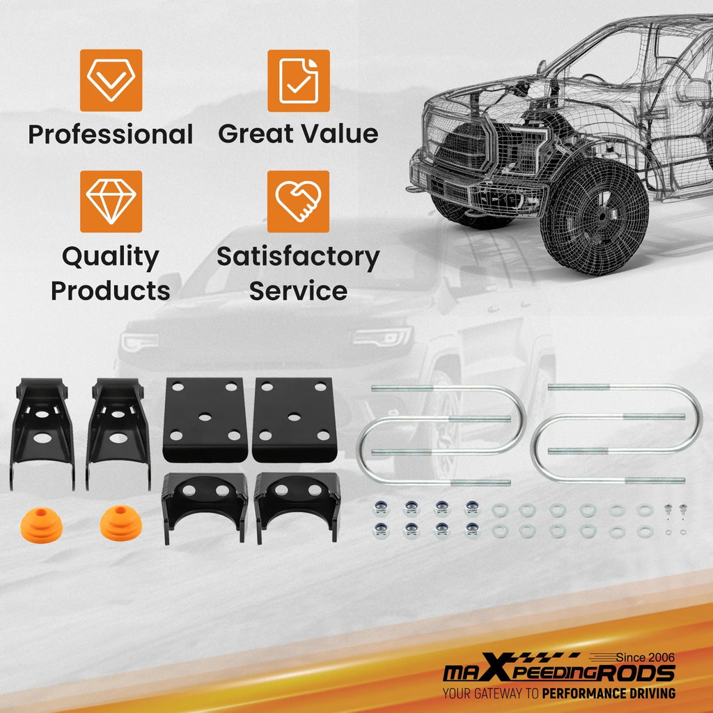 5" Lowering Drop Flip Kit for Dodge Ram 1500 2WD (2002–2008)