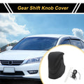 1 Pc Gear Shift Knob Cover for Honda Accord (2013–2017) Black Faux Leather