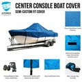 Fishing Boat Storage Cover for Xpress H24B (Trailerable)