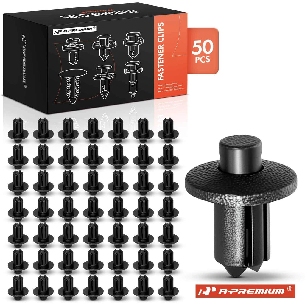 10mm Cowl Panel Insulator Clips (50 Pcs) for Toyota (—)