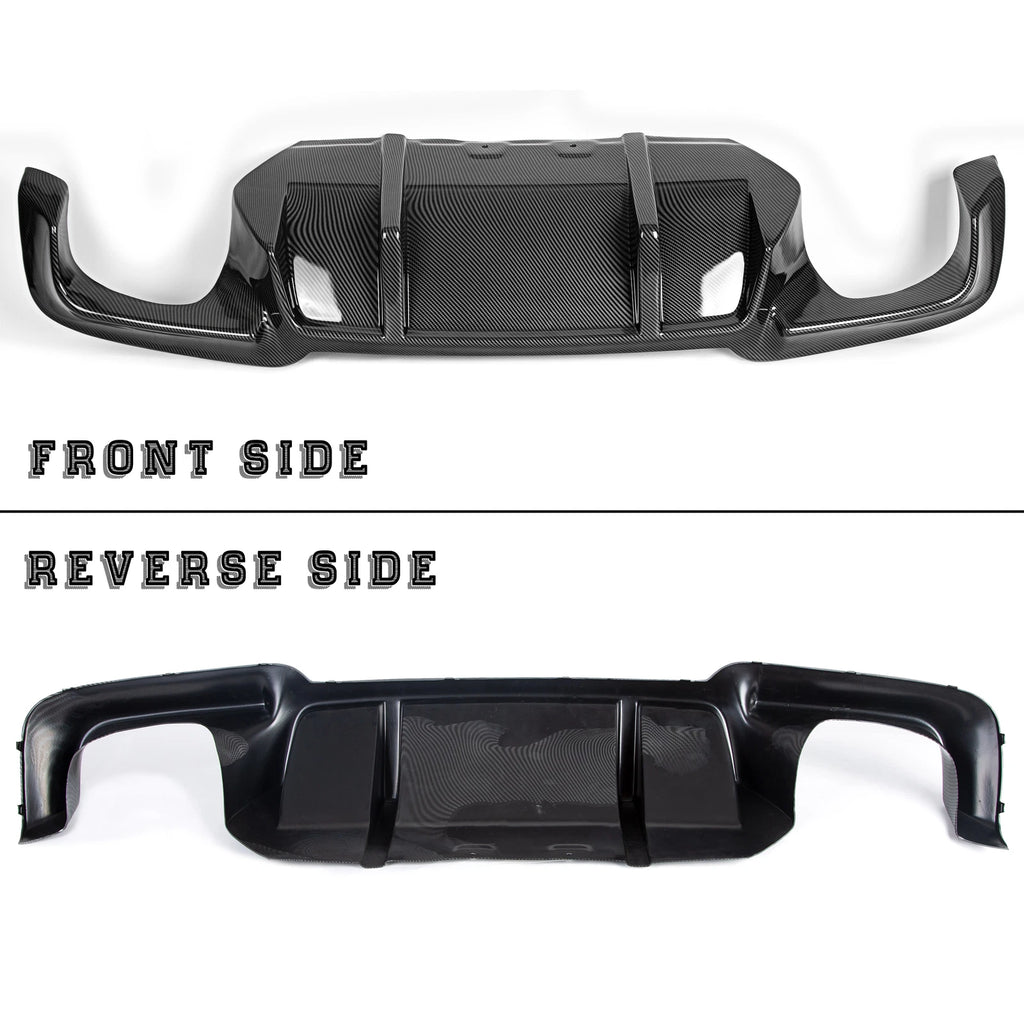 Rear Diffuser for BMW 5 Series F10 M5 (2012–2016) Carbon Fiber DTM Style