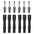 Bosch 6 Nickel Spark Plugs & Denso Coil Boot Kit for BMW E36 325i 328i Z3 (1992–1999)