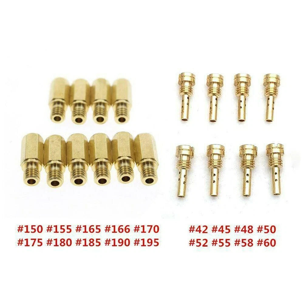 Carburetor Main Nozzle Set of 2 #150 #195 for FCR 37/39/41mm
