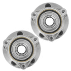 2pcs Front Wheel Bearing & Hub L&R for Jeep Wrangler/Wagoneer/Cherokee/Comanche (1984–1989)