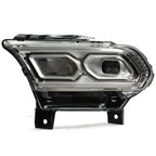 LED Headlight w/Halogen Turn Signal for Dodge Durango (2021–2024) Chrome Left