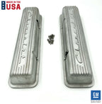 Finned Aluminum Valve Covers Replacement for Small Block Chevy (Chevrolet) (1967–1974)