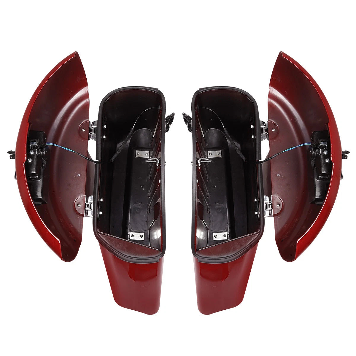 Saddlebag Electronic Latch Protector Rails for Indian Chieftain (2014–2018)