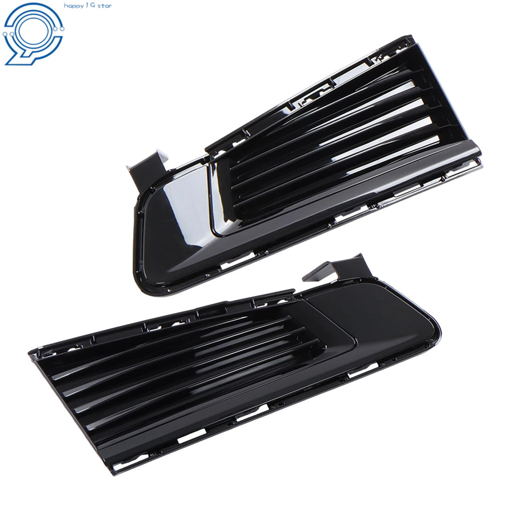 Fog Light Hole Cover Set for Cadillac CTS (2014-2019) Black