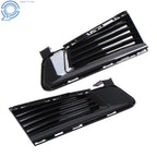 Fog Light Hole Cover Set for Cadillac CTS (2014-2019) Black