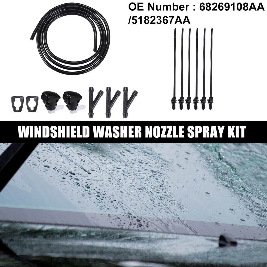 Windshield Washer Nozzle Spray Kit No. 68269108AA for Dodge Durango (2023)