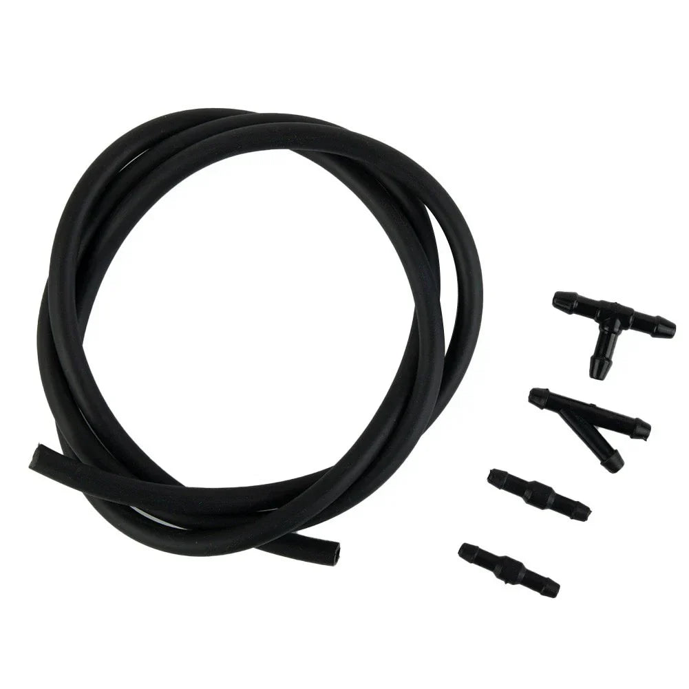 Hose Kits 100cm Wiper Accessories Hose Connectors Rubber & Plastic T-Type