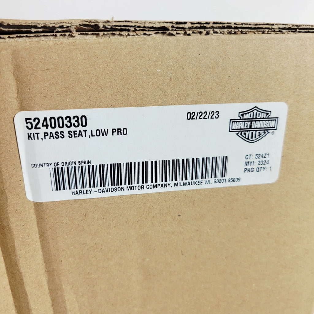 Low Profile Rear Seat for Harley-Davidson Touring (2023.5–2026) 52400330