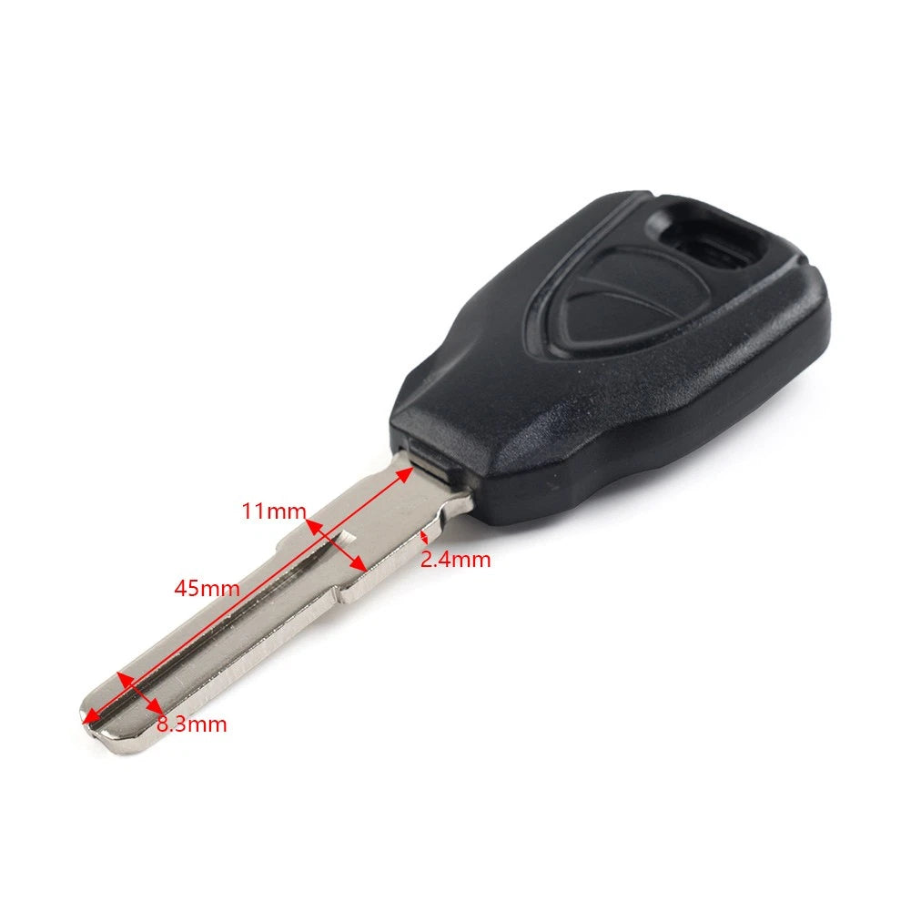 Uncut Blade Blank Key for Ducati XDiavel 1260/1260S, Multistrada 950S/1260S