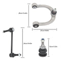 Set of 6 Front Upper Control Arms w/ Ball Joints for Mercedes-Benz GL450 ML350