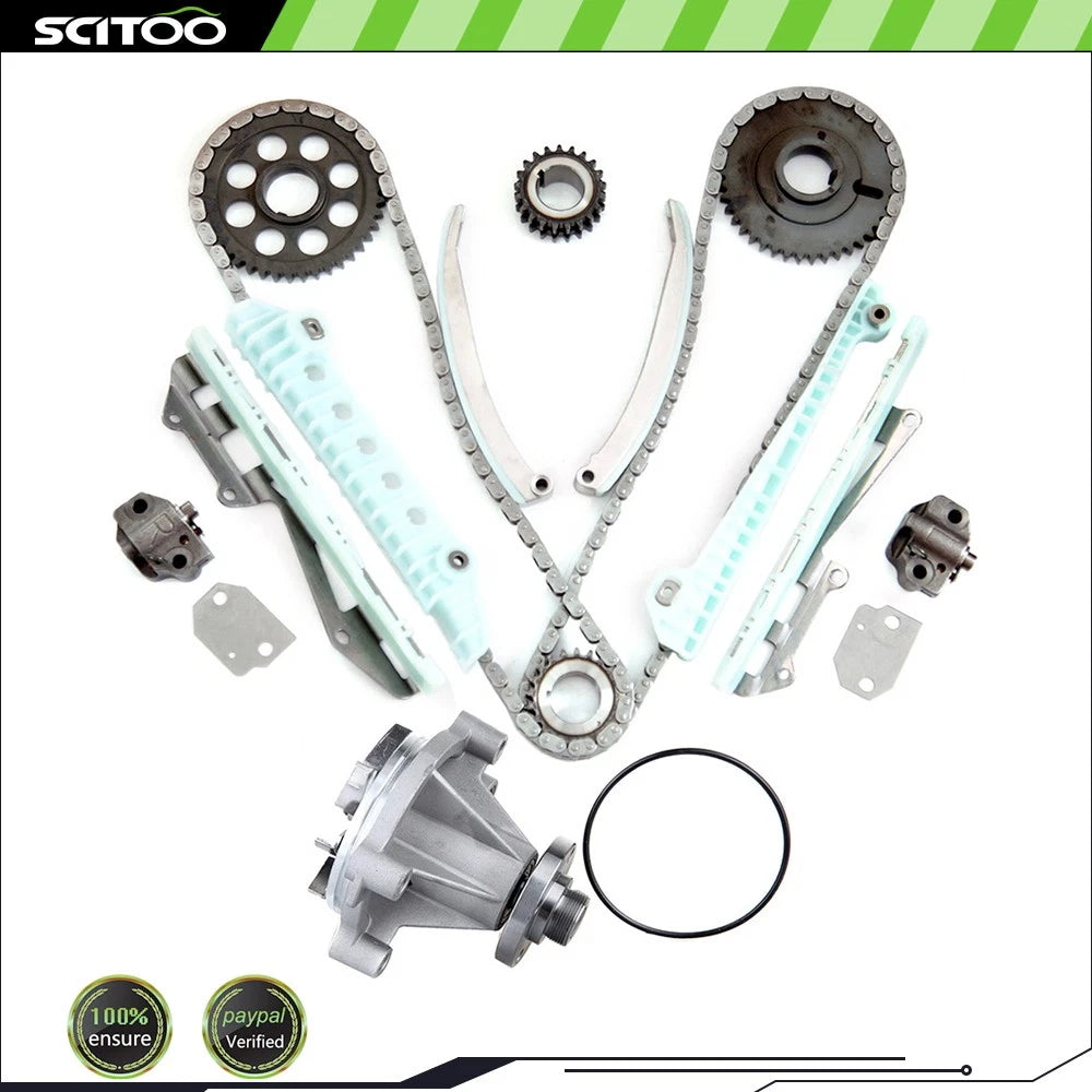 Timing Chain Water Pump Kit for Ford F-150 4.6L SOHC VIN 6 (1997–2002)