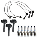 Set of 3 Ignition Coils & 6 Iridium Spark Plugs for Lexus ES300 (1992–2003)