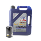 5L Liqui Moly Leichtlauf 5W-40 Oil Change Kit for Audi 1.8/2.0L (2000–2023)