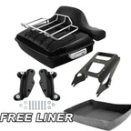 Chopped Trunk Mount Rack Docking Kit Pad for Harley Touring Glide (2009–2013)