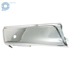 Chrome Left Steel Rear Bumper End Cover for Ford F150 (2015–2020)