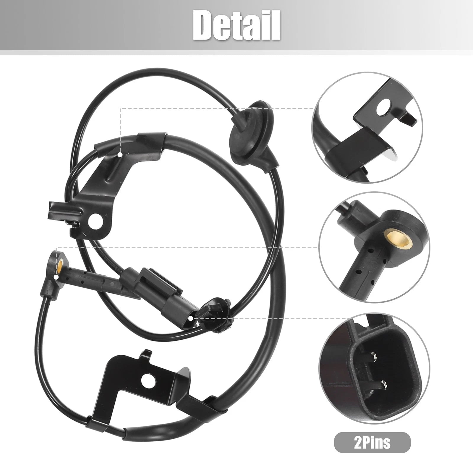 Rear Right ABS Sensor for Mitsubishi Outlander (2002–2012) No. 4670A158/4670A584