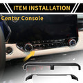 Central Control Panel Trim Cover for Chevy Colorado (2023–2024) Carbon Fiber