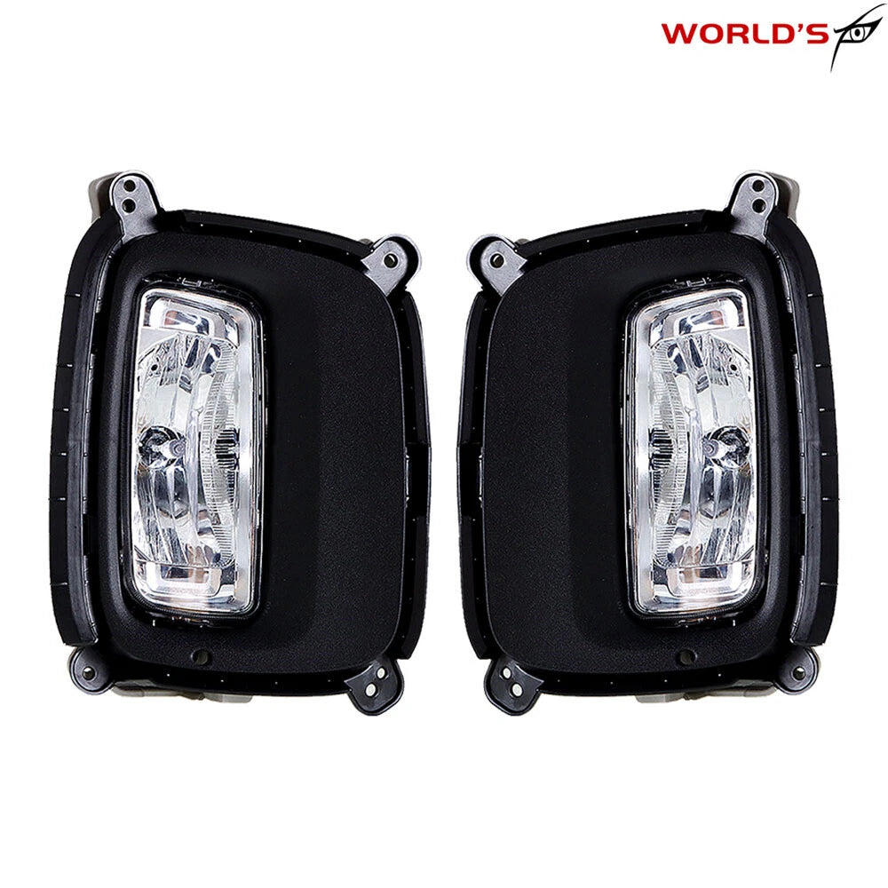 Front Bumper Fog Lights with Bezel for Kia Sorento (2014–2015)