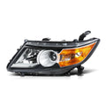 Driver Side Projector Headlight Lamp Black for Honda Odyssey (2014–2017)