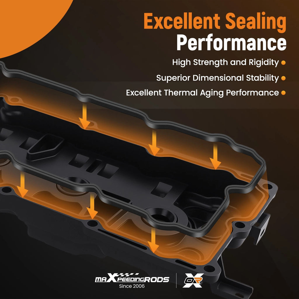 Left Right Valve Covers for Infiniti Nissan VQ35HR (2007–2013)