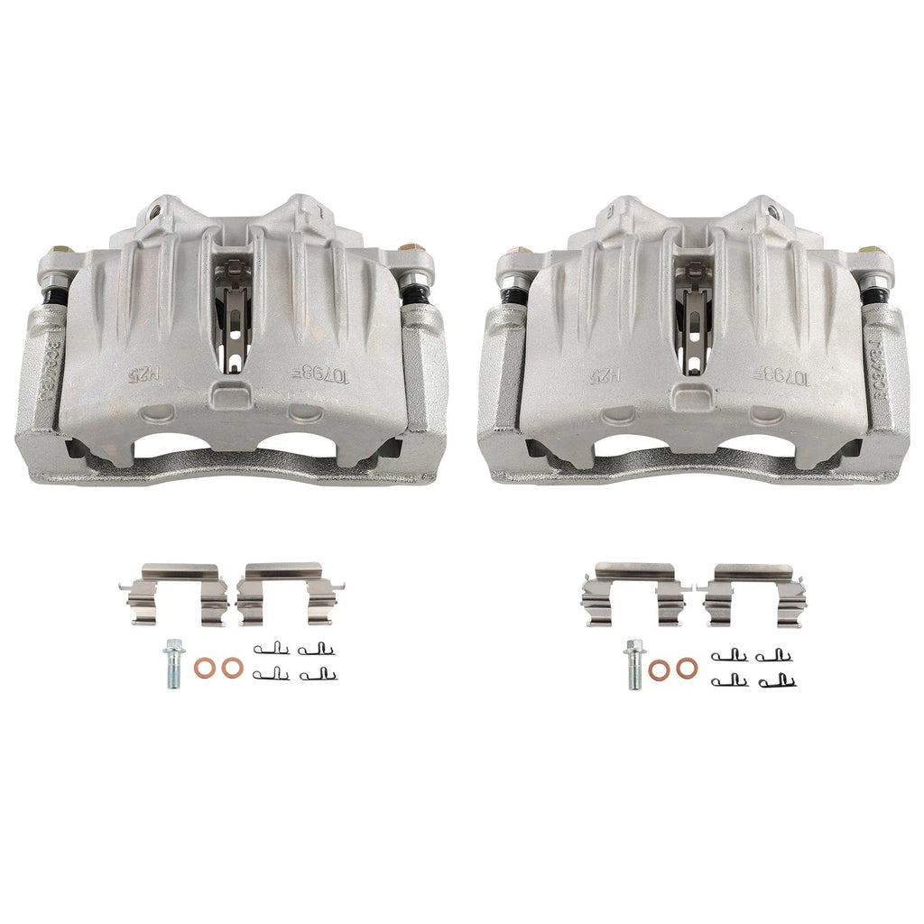 Set of 2 Front Brake Calipers for Chevrolet Trailblazer (2002–2005)