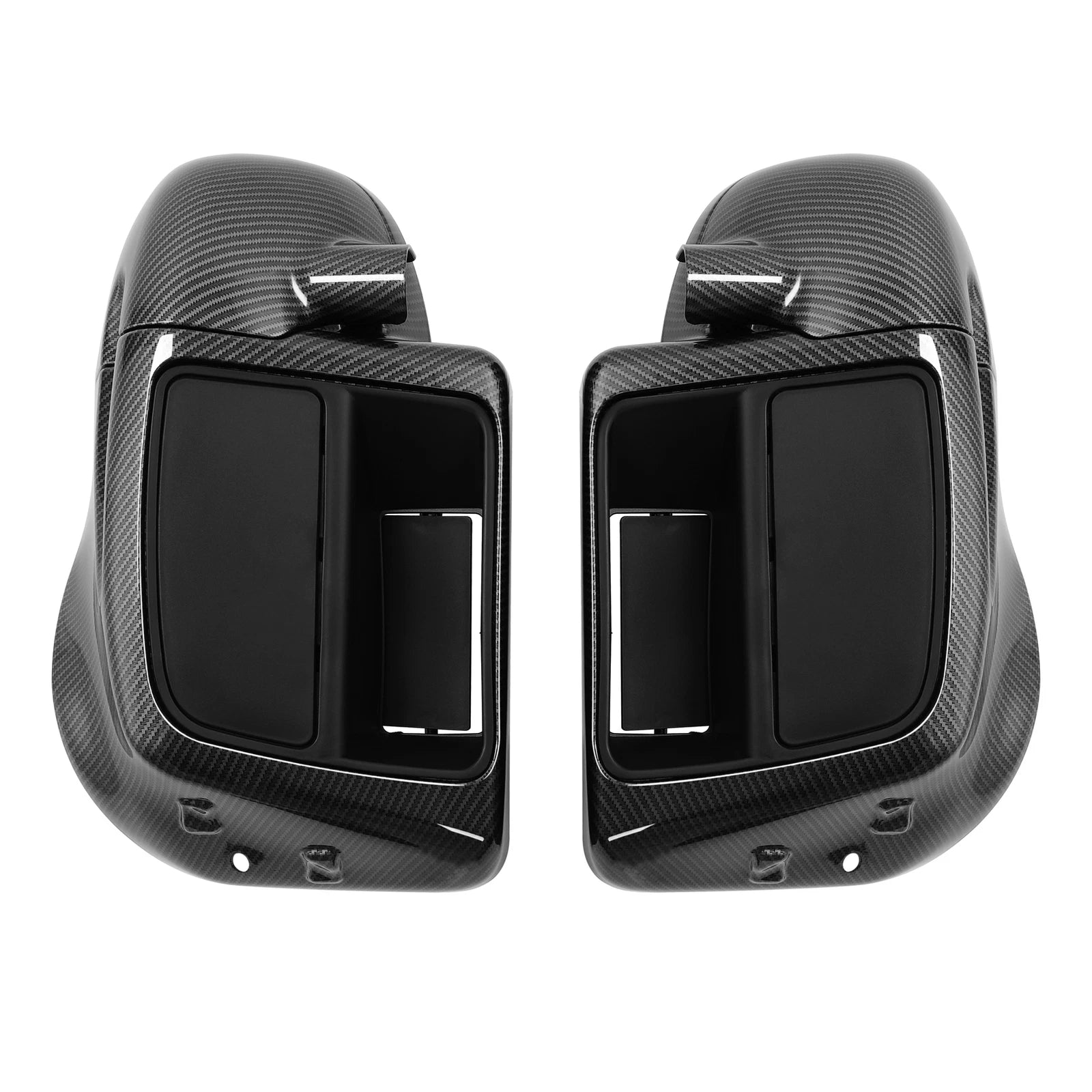 Carbon Fiber Lower Vented Fairing Glove Box for Harley Electra Glide (2014–2024)