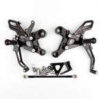 Aluminum Rearset Footrest Pedal for Yamaha MT-09 FZ-09 (2014–2016)