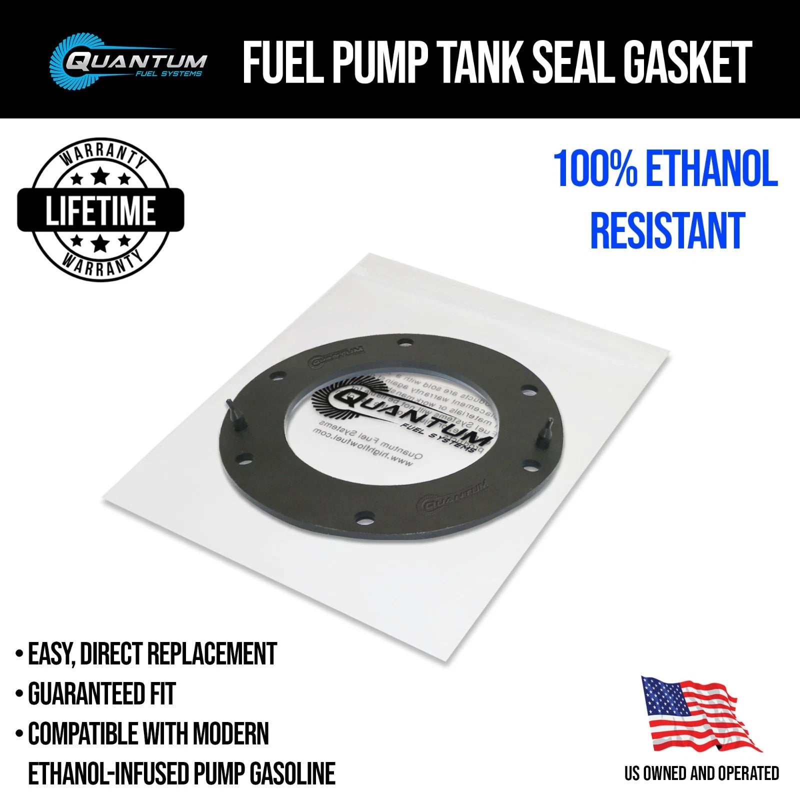 QFS Fuel Pump Tank Seal for Polaris Ranger XP 700, Sportsman 500/800 (2006–2008) 2520539