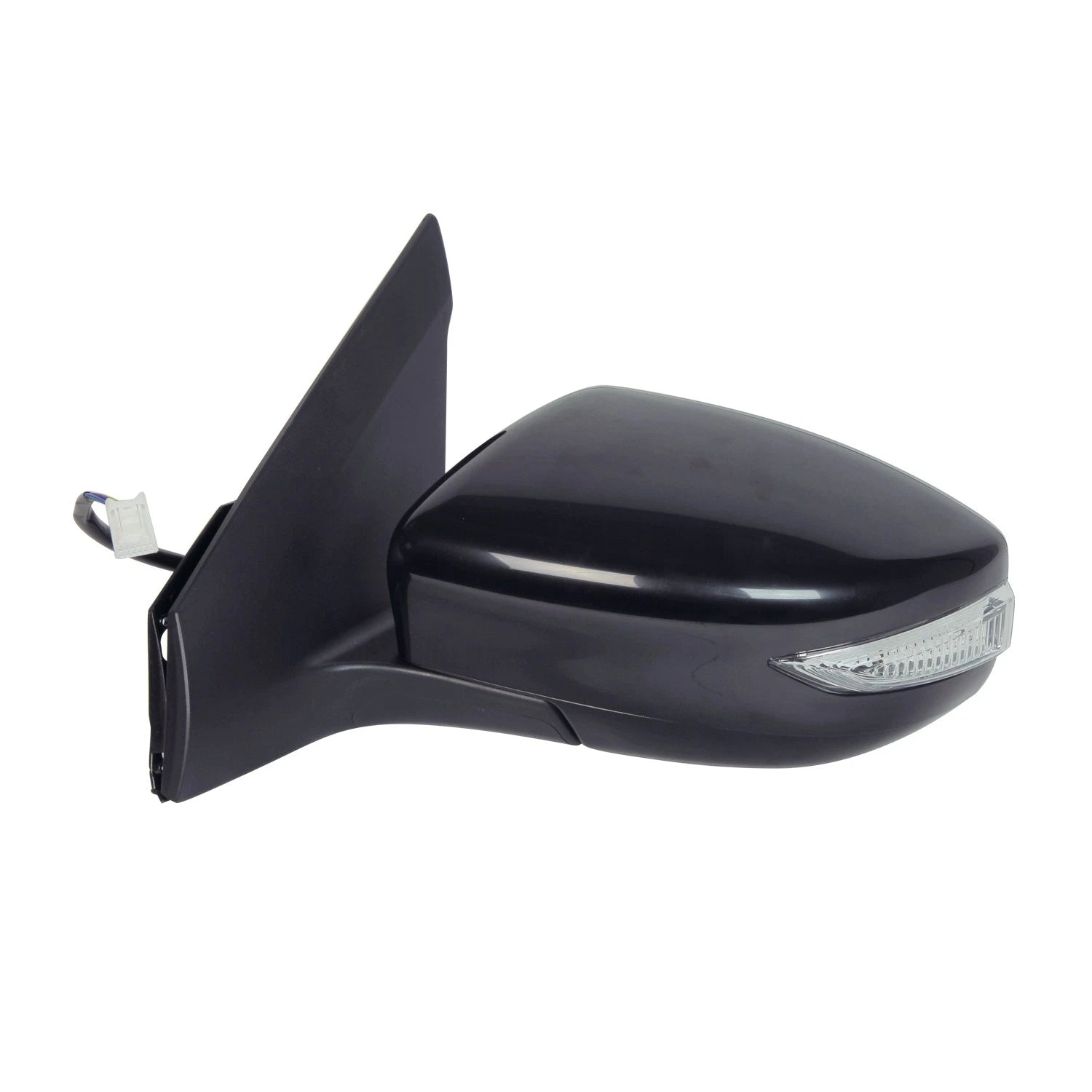 Ready to Paint Driver Side Power Door Mirror w/o Heated Glass w/Turn Signal