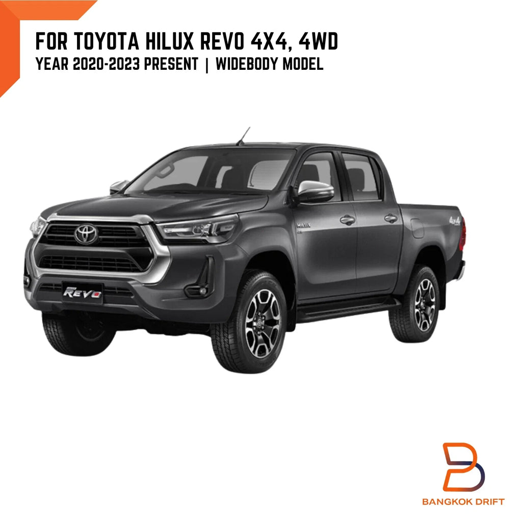 8.5" Fender Flares for Toyota Hilux SR5 Dual Cab 4x4 (2020-2023)