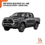 8.5" Fender Flares for Toyota Hilux SR5 Dual Cab 4x4 (2020-2023)