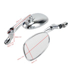 Cafe Racer Mirrors for Triumph Bonneville, Rocket, Scrambler, Thruxton, Street Twin (2001–2023)